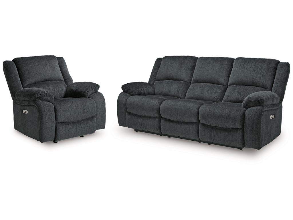Draycoll Power Reclining Sofa and Power Recliner - main image