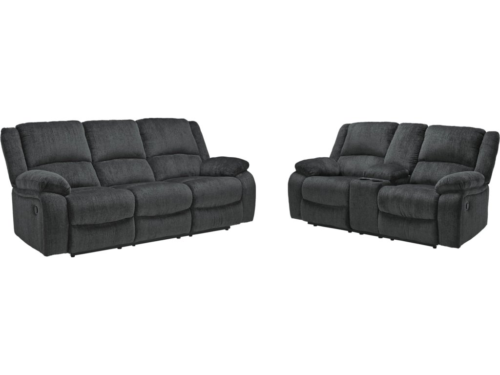 Draycoll Reclining Sofa and Loveseat - image 1