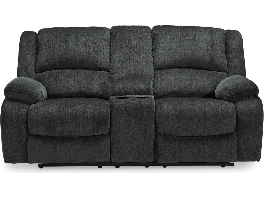 Draycoll Power Reclining Loveseat with Console - image 3