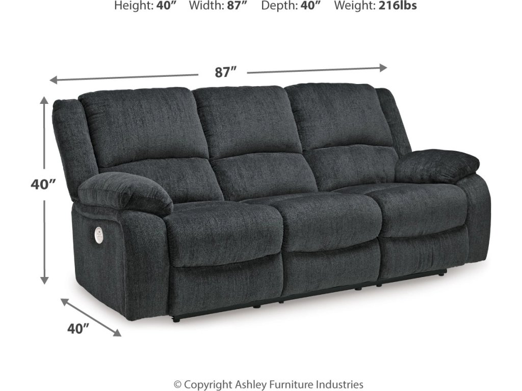 Draycoll Power Reclining Sofa - image 2