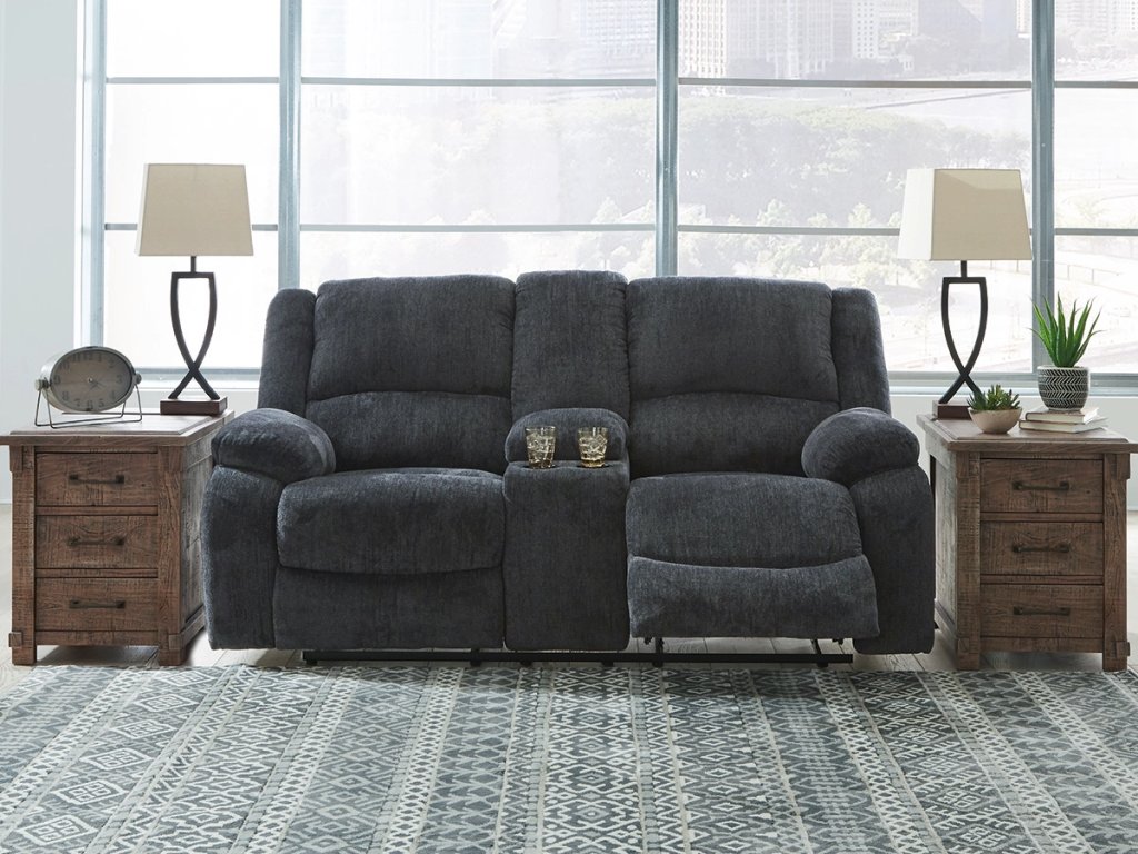 Draycoll Reclining Loveseat with Console and Recliner - image 14