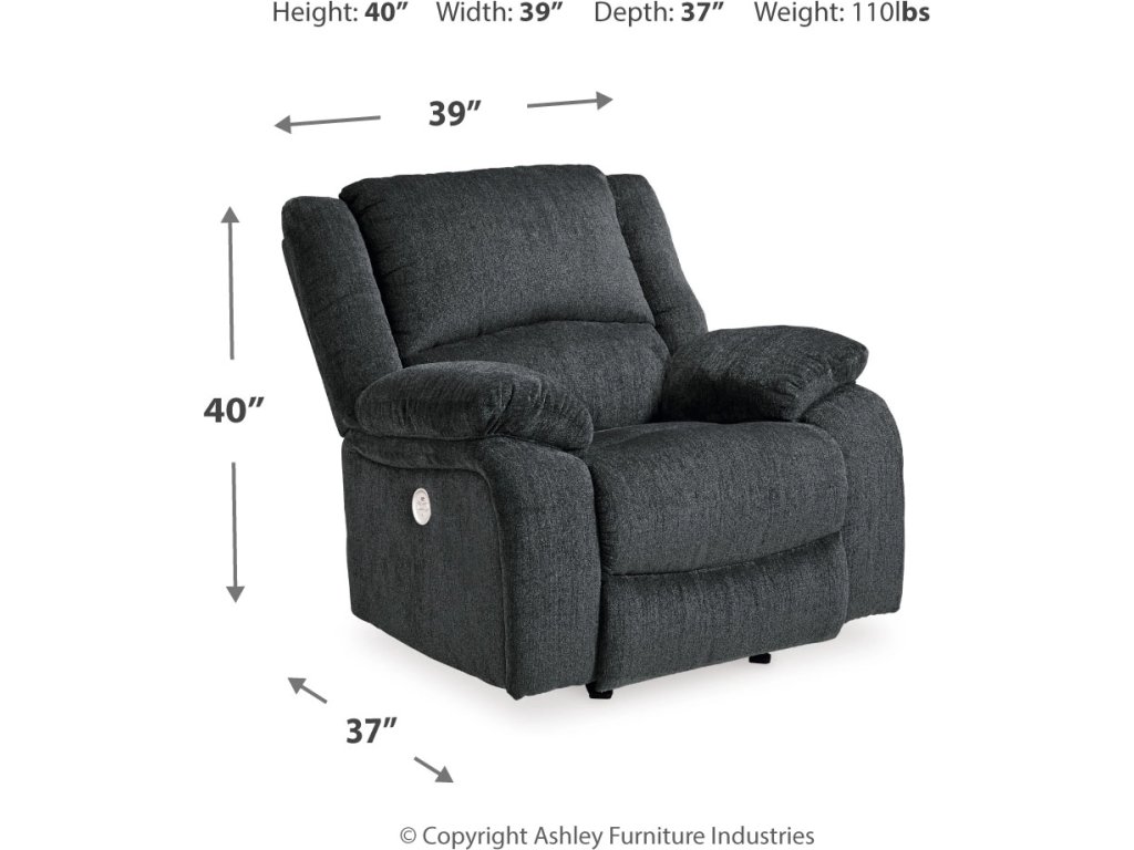 Draycoll 2 Power Reclining Loveseats and Recliner - image 5