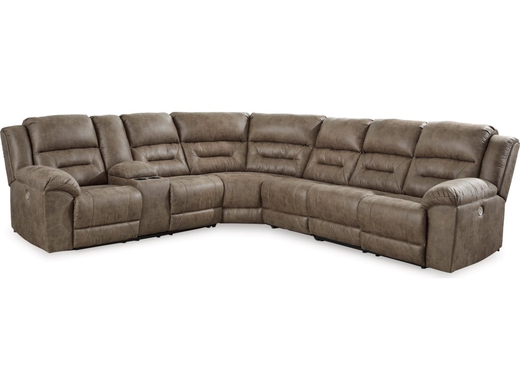Ravenel 4-Piece Power Reclining Sectional - main image