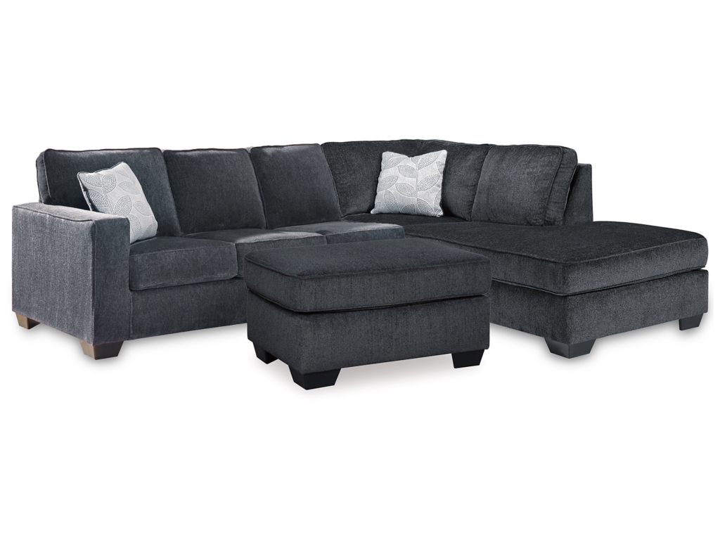 Altari 2-Piece Sleeper Sectional and Ottoman - main image