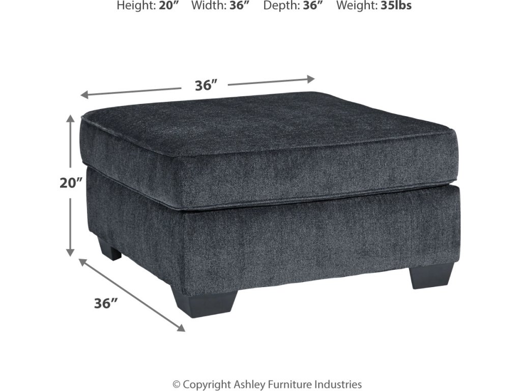 Altari Oversized Accent Ottoman - image 3