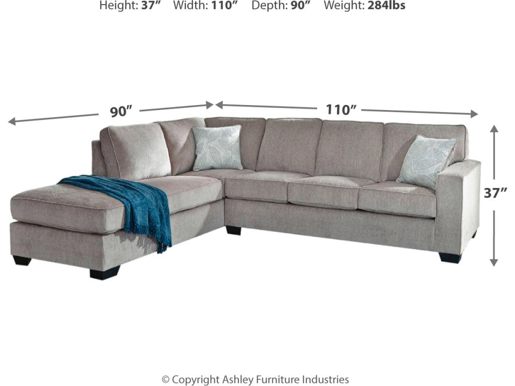 Altari 2-Piece Sleeper Sectional with Chaise - image 3