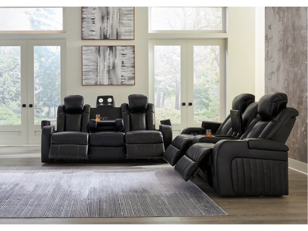 Caveman Den Power Reclining Sofa and Loveseat - image 4