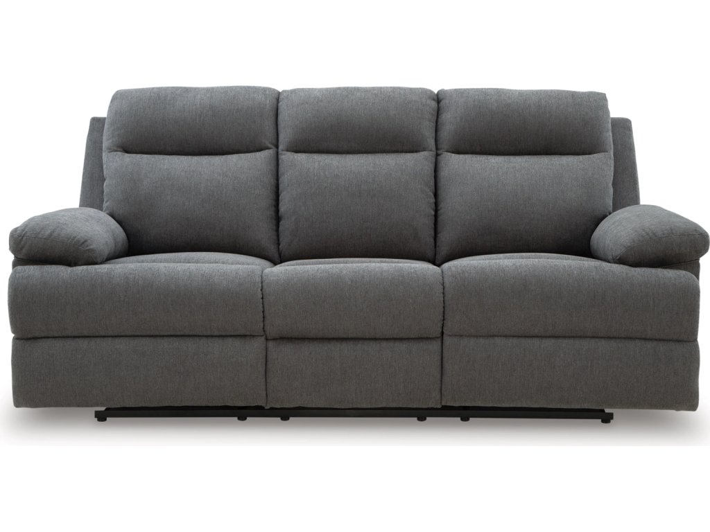 Side-Swipe Reclining Sofa with Drop Down Table - image 3