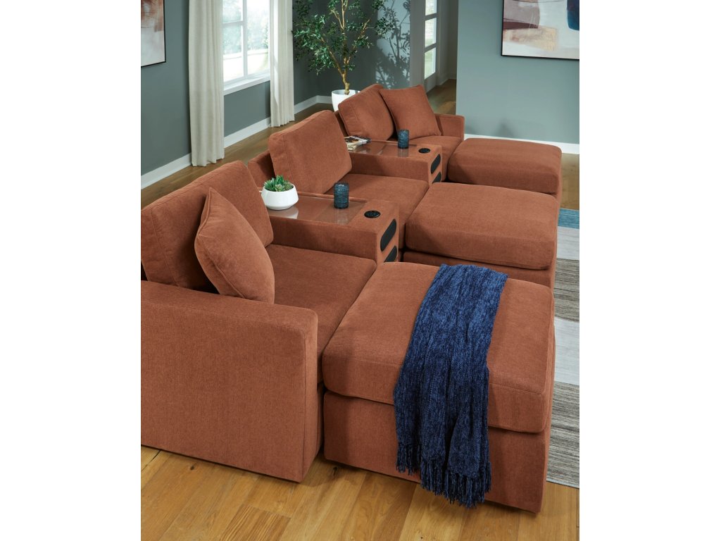 Modmax 5-Piece Sectional and 3 Ottomans - image 6