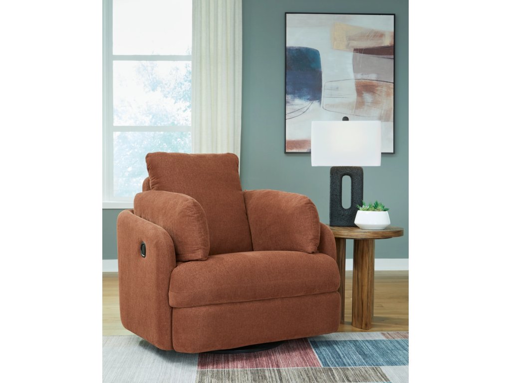 Modmax 6-Piece Sectional and Swivel Glider Recliner - image 26