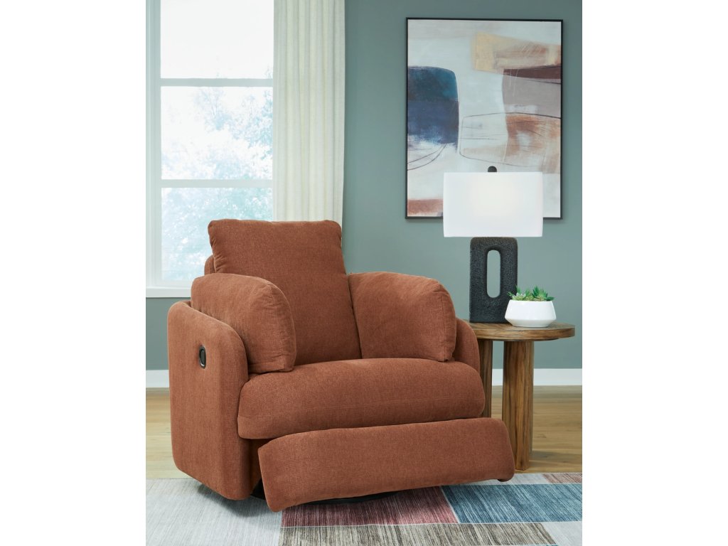 Modmax 6-Piece Sectional and Swivel Glider Recliner - image 27