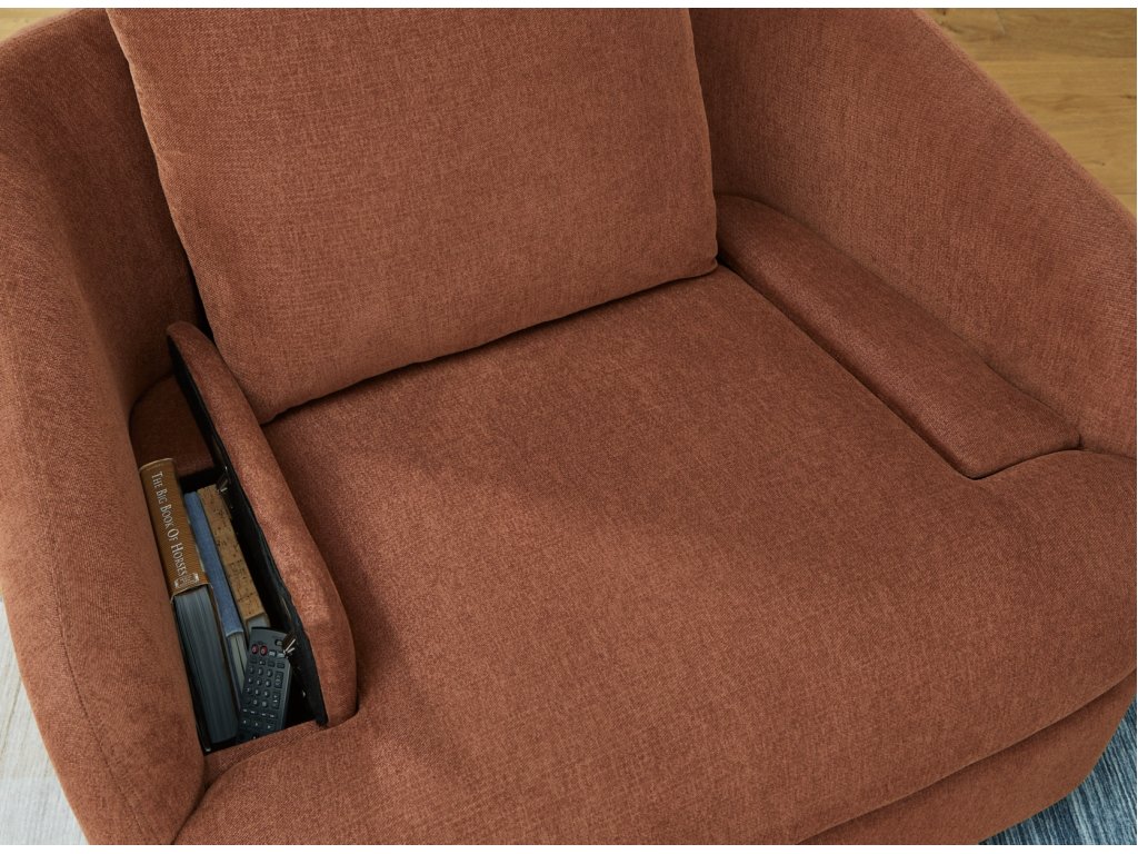 Modmax 6-Piece Sectional and Swivel Glider Recliner - image 28
