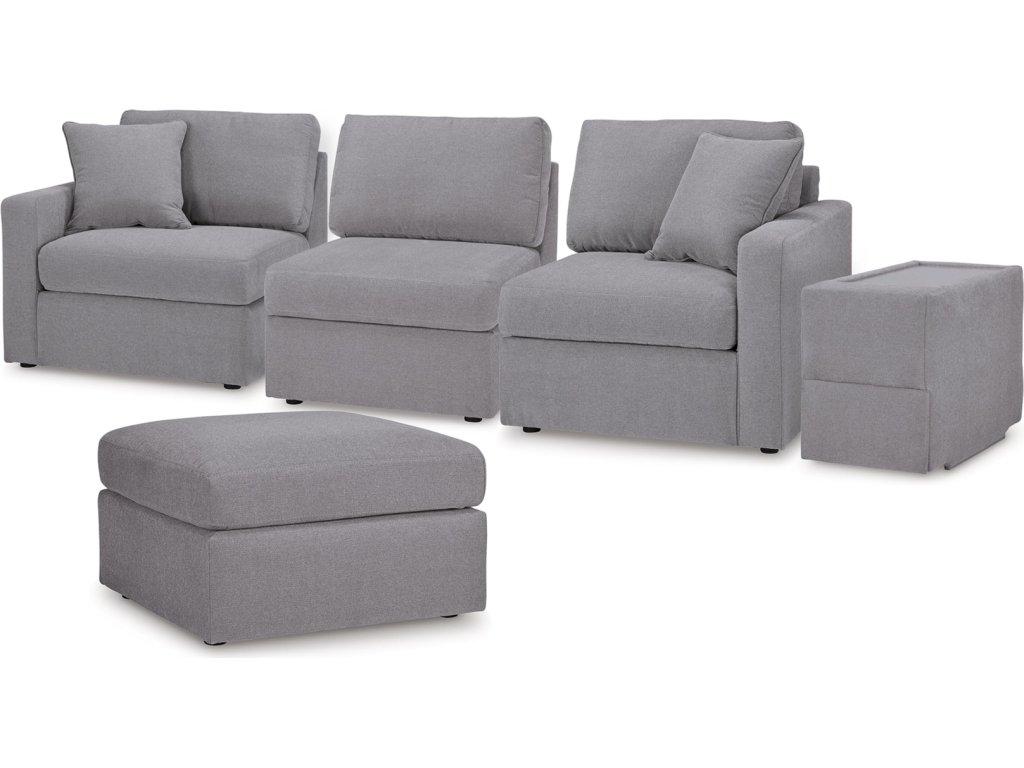 Modmax 4-Piece Sectional and Ottoman - main image