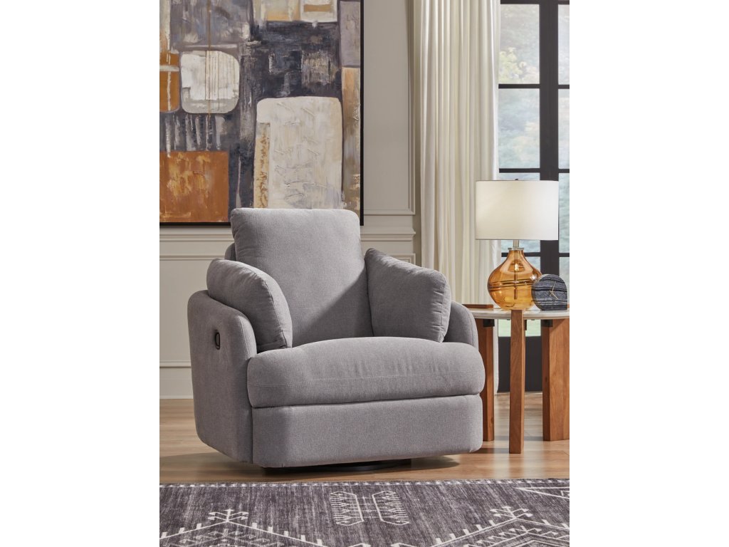 Modmax 5-Piece Sectional and Swivel Glider Recliner - image 22