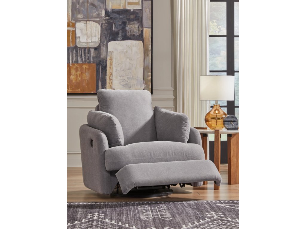 Modmax 5-Piece Sectional and Swivel Glider Recliner - image 23