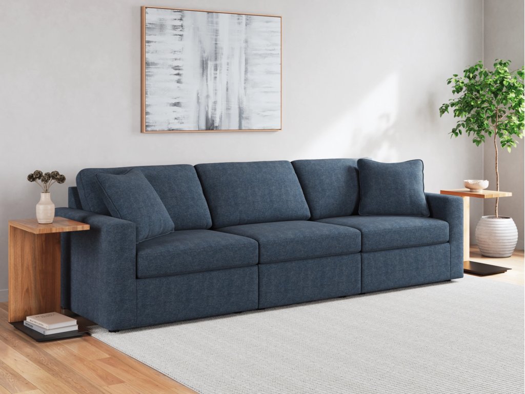 Modmax 3-Piece Sectional and Ottoman - image 8