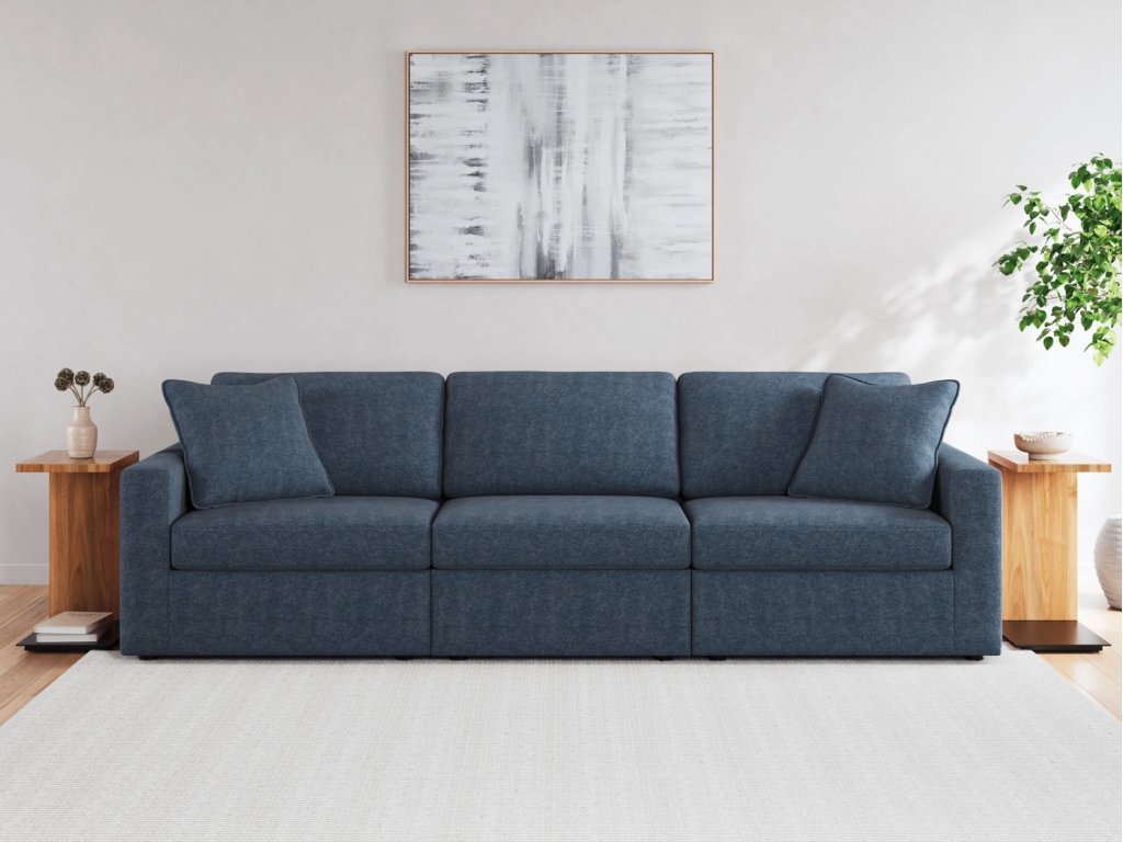 Modmax 3-Piece Sectional and Ottoman - image 9
