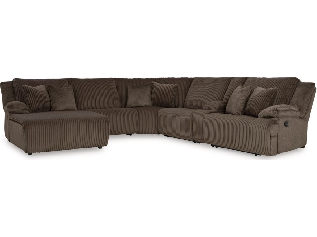 Top Tier 6-Piece Reclining Sectional with Chaise - main image