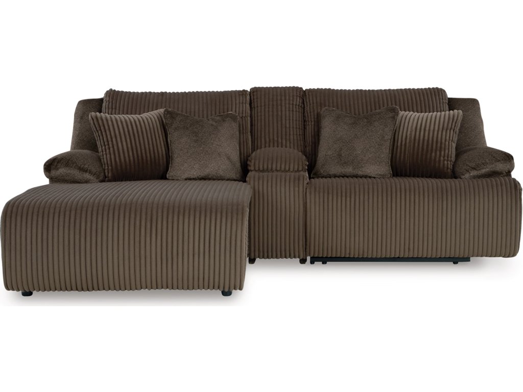 Top Tier 3-Piece Reclining Sectional Sofa with Chaise - main image