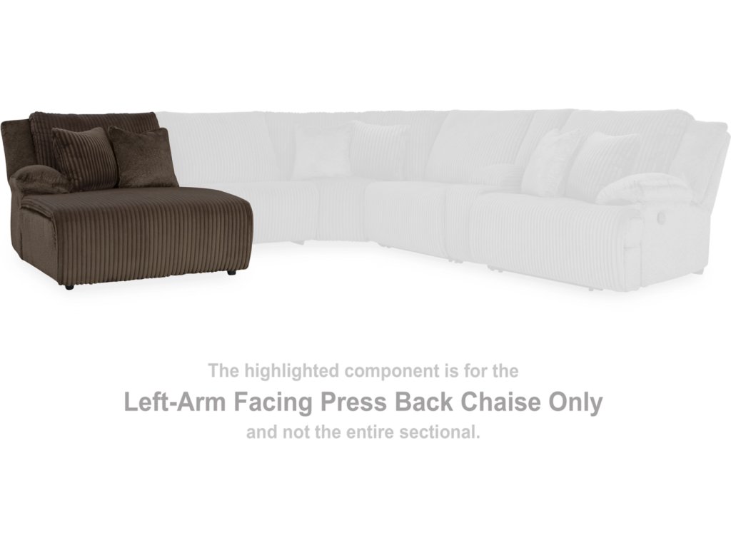 Top Tier Left-Arm Facing Press Back Chaise - image 1