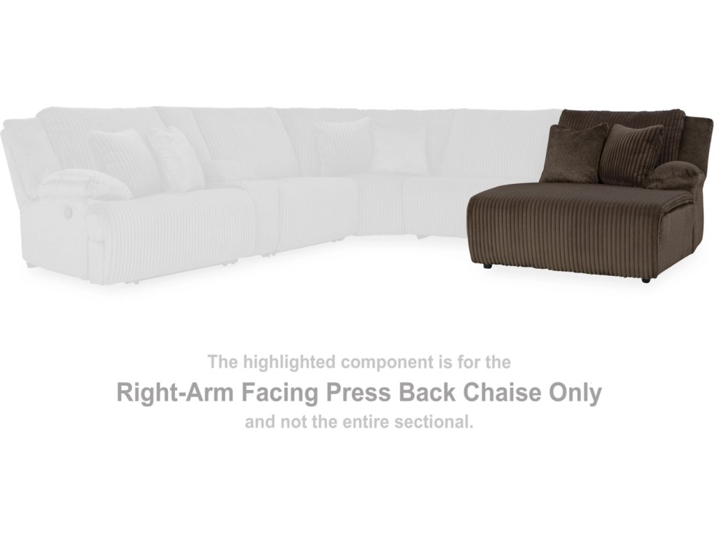 Top Tier Right-Arm Facing Press Back Chaise - image 1