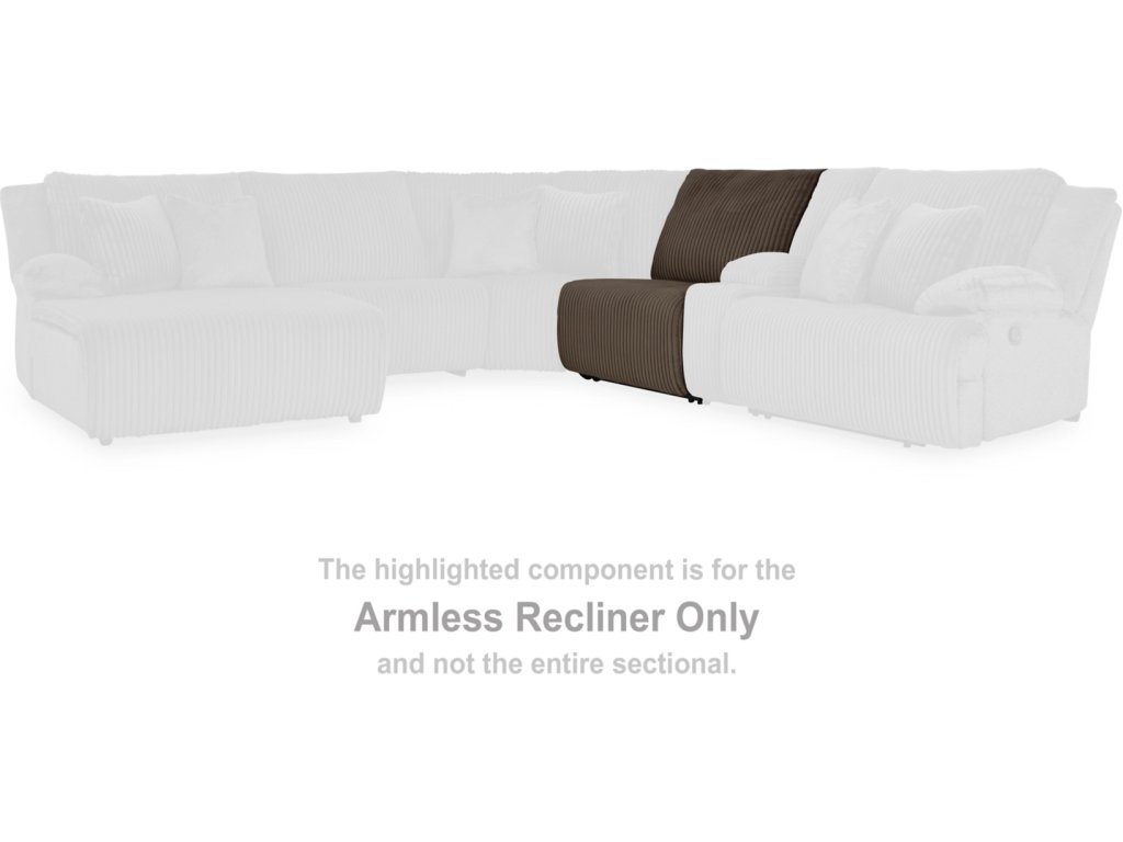 Top Tier Armless Recliner - image 1