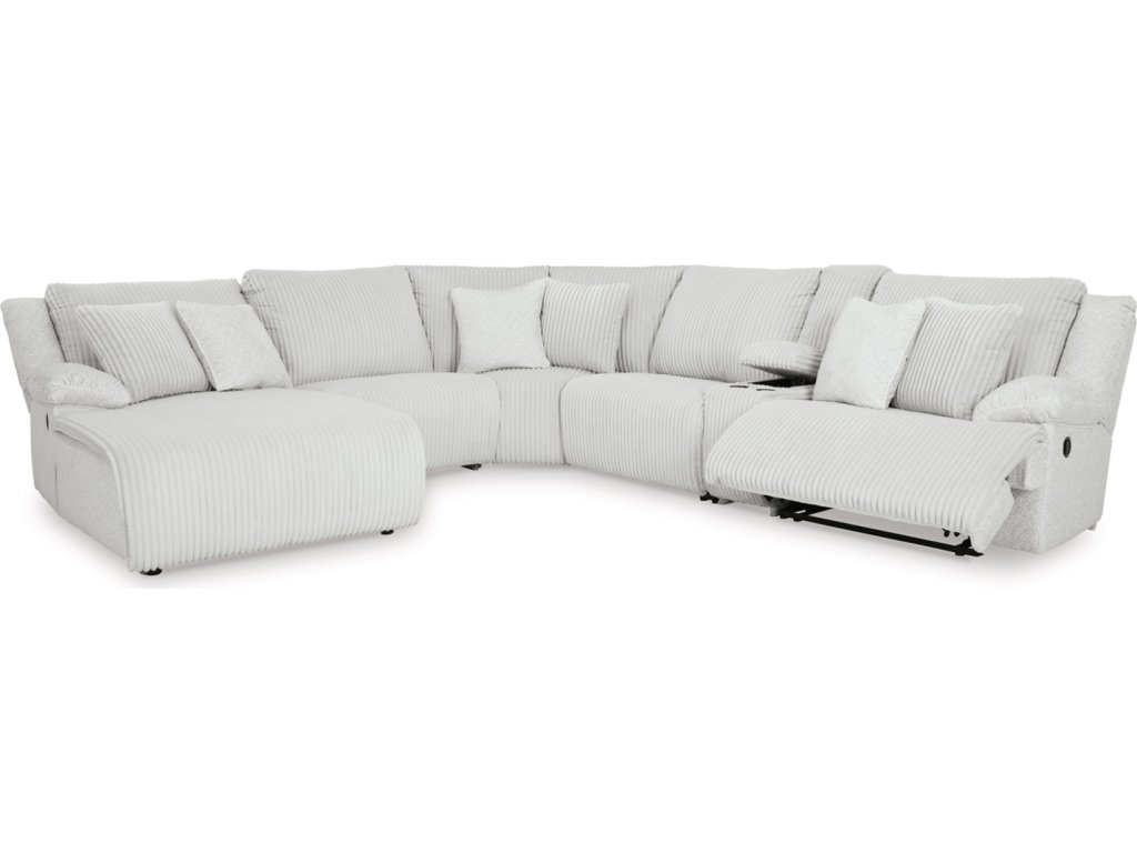 Top Tier 6-Piece Reclining Sectional with Chaise - image 2