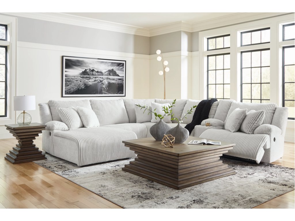 Top Tier 6-Piece Reclining Sectional with Chaise - image 4