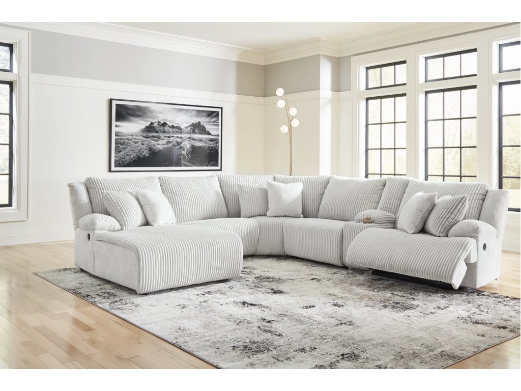 Top Tier 6-Piece Reclining Sectional with Chaise - image 1