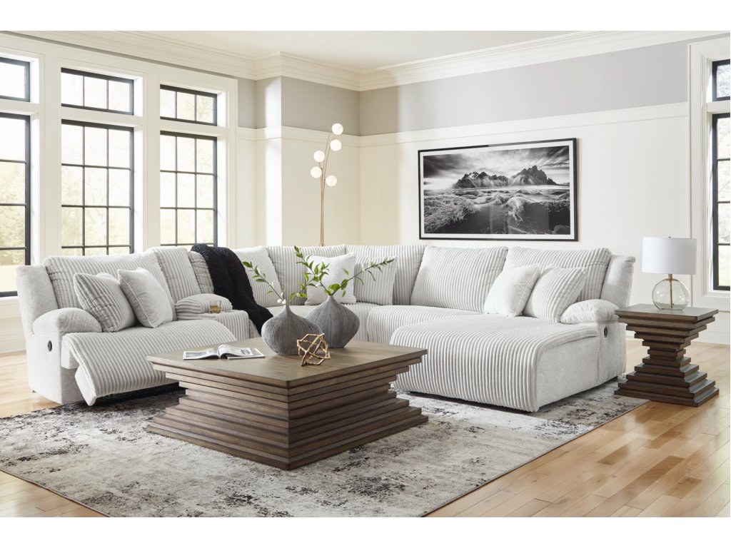 Top Tier 6-Piece Reclining Sectional with Chaise - image 4