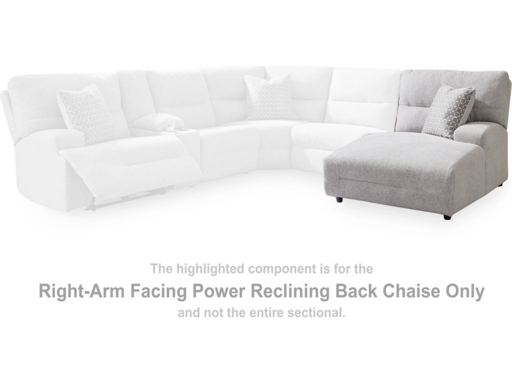 Acklen Place Right-Arm Facing Power Reclining Back Chaise - image 1