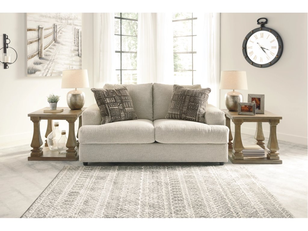 Soletren Queen Sofa Sleeper and Loveseat - image 5