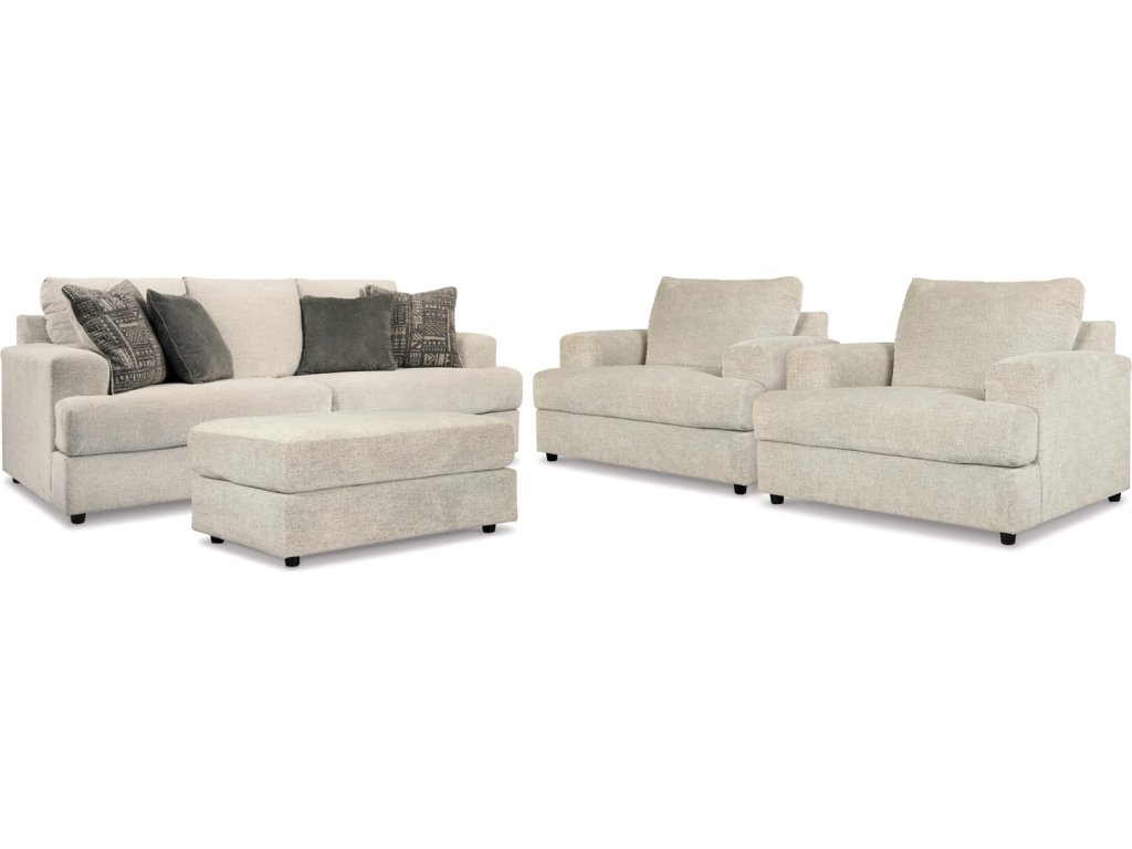 Soletren Sofa, 2 Chairs, and Ottoman - main image