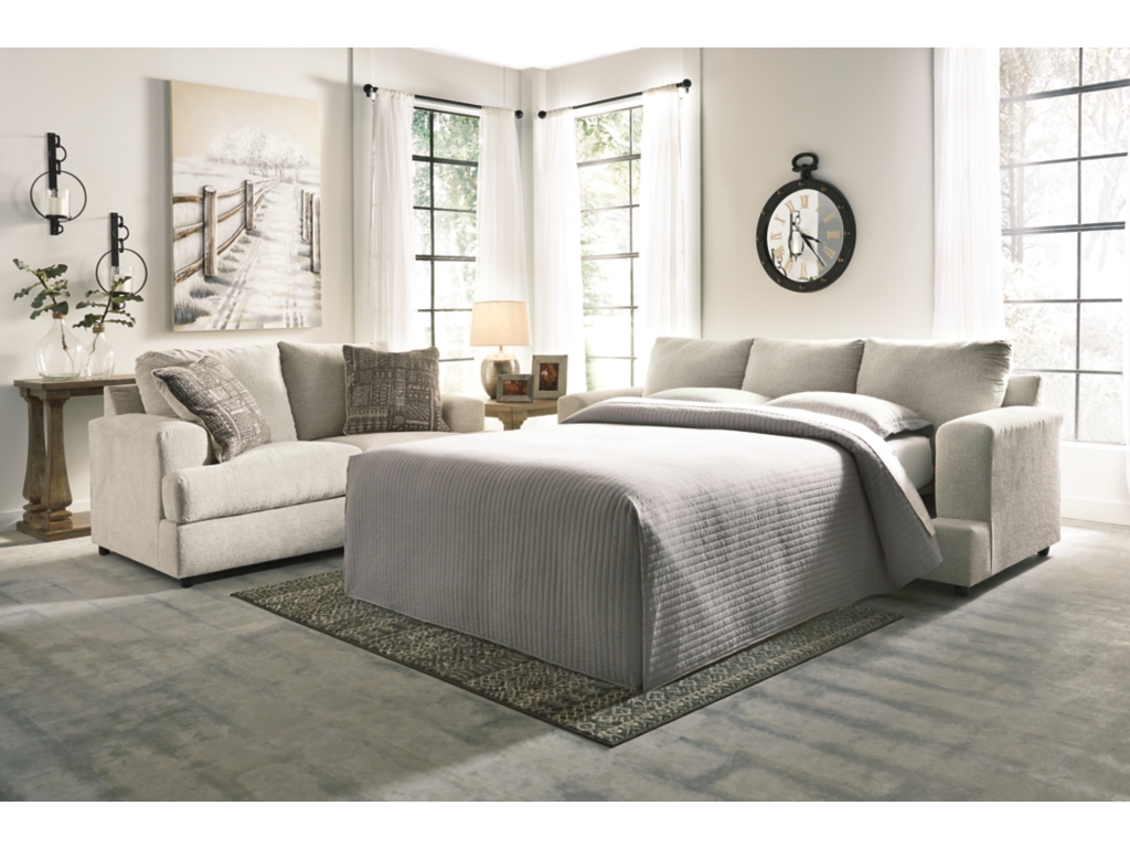 Soletren Queen Sofa Sleeper and Loveseat - image 6
