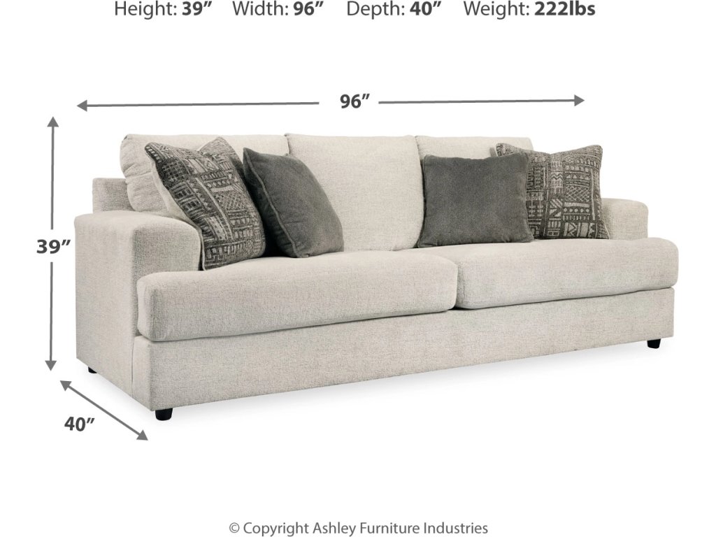 Soletren Sofa Sleeper and Oversized Chair - image 3