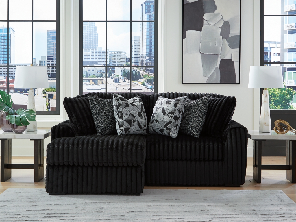 Midnight-Madness 2-Piece Sectional with Chaise - image 1