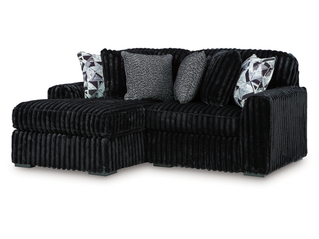 Midnight-Madness 2-Piece Sectional with Chaise - main image