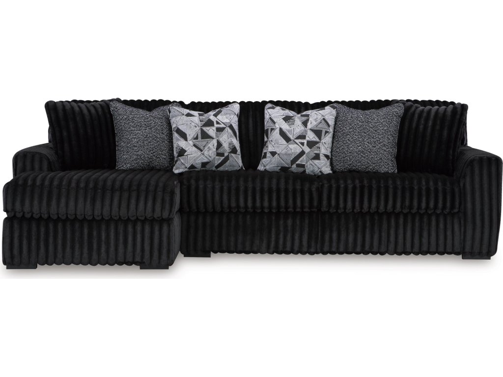 Midnight-Madness 2-Piece Sectional Sofa with Chaise - main image