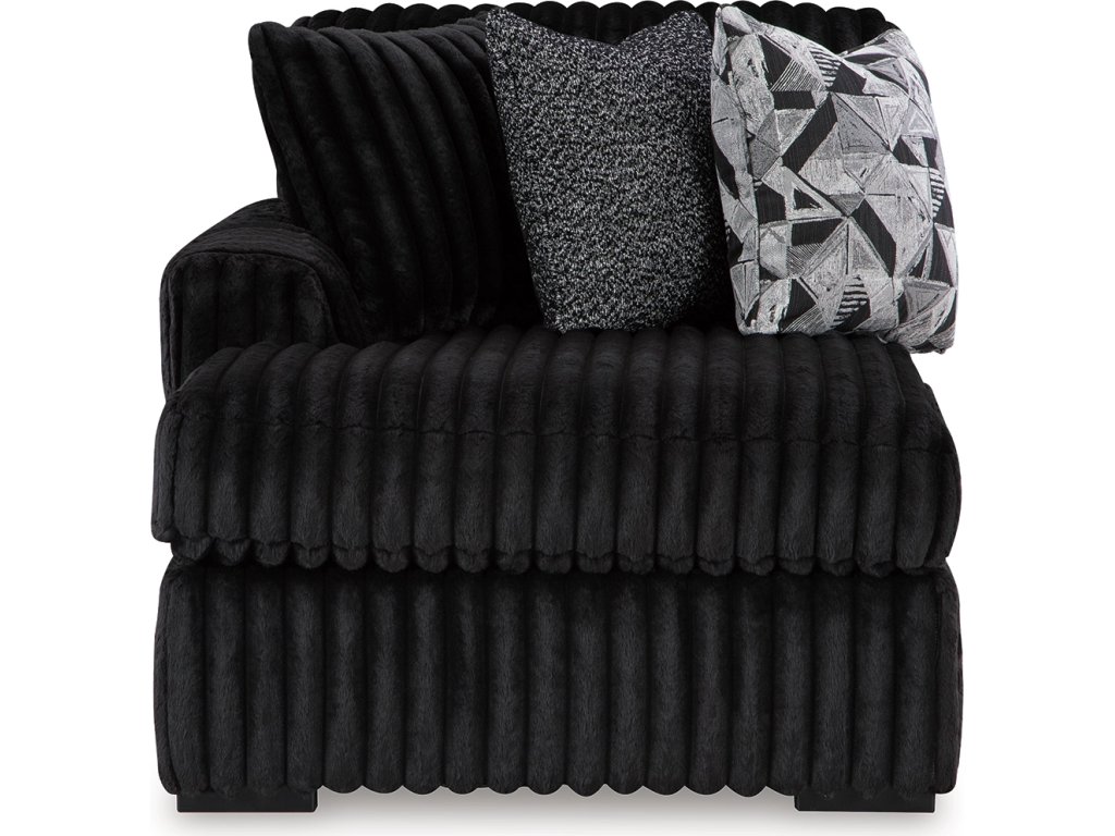 Midnight-Madness 3-Piece Sectional with Chaise - image 1