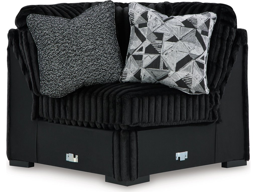 Midnight-Madness 4-Piece Sectional - image 9