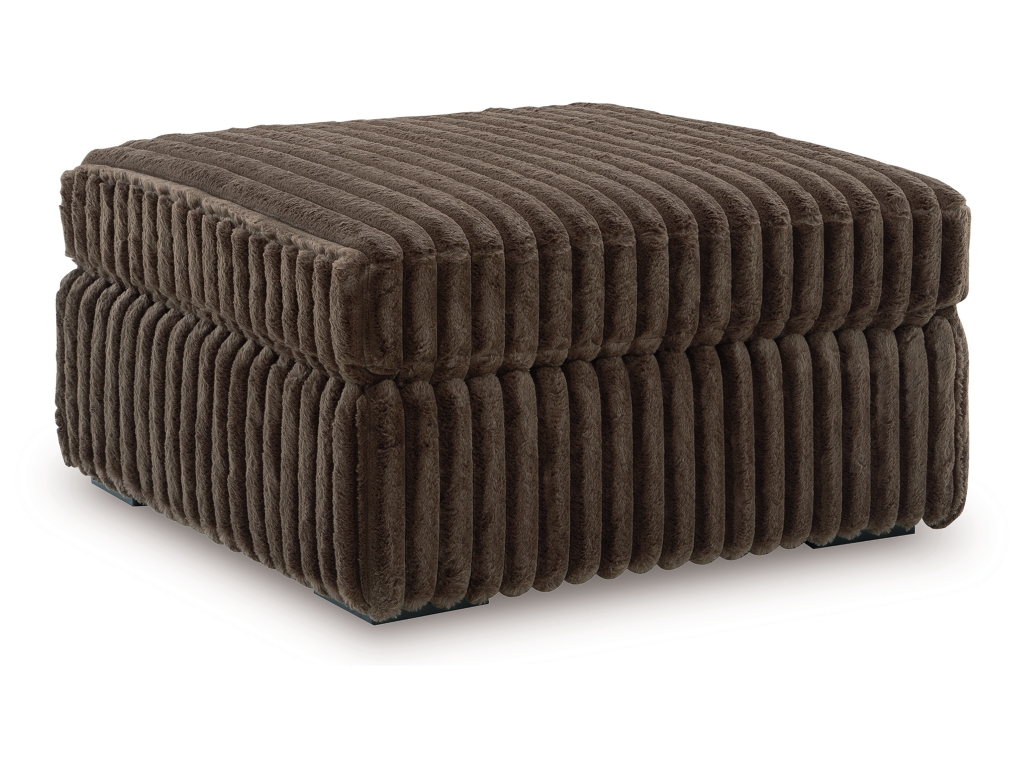 Midnight-Madness 4-Piece Sectional with Chaise, Oversized Chair and Ottoman - image 2
