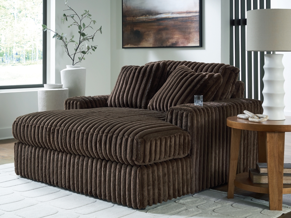 Midnight-Madness Oversized Chaise - image 1