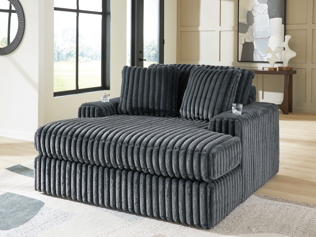 Midnight-Madness Oversized Chaise - image 1