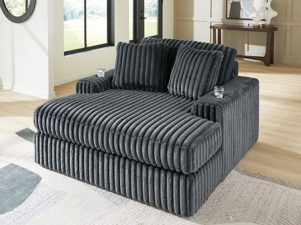 Midnight-Madness Oversized Chaise - image 4