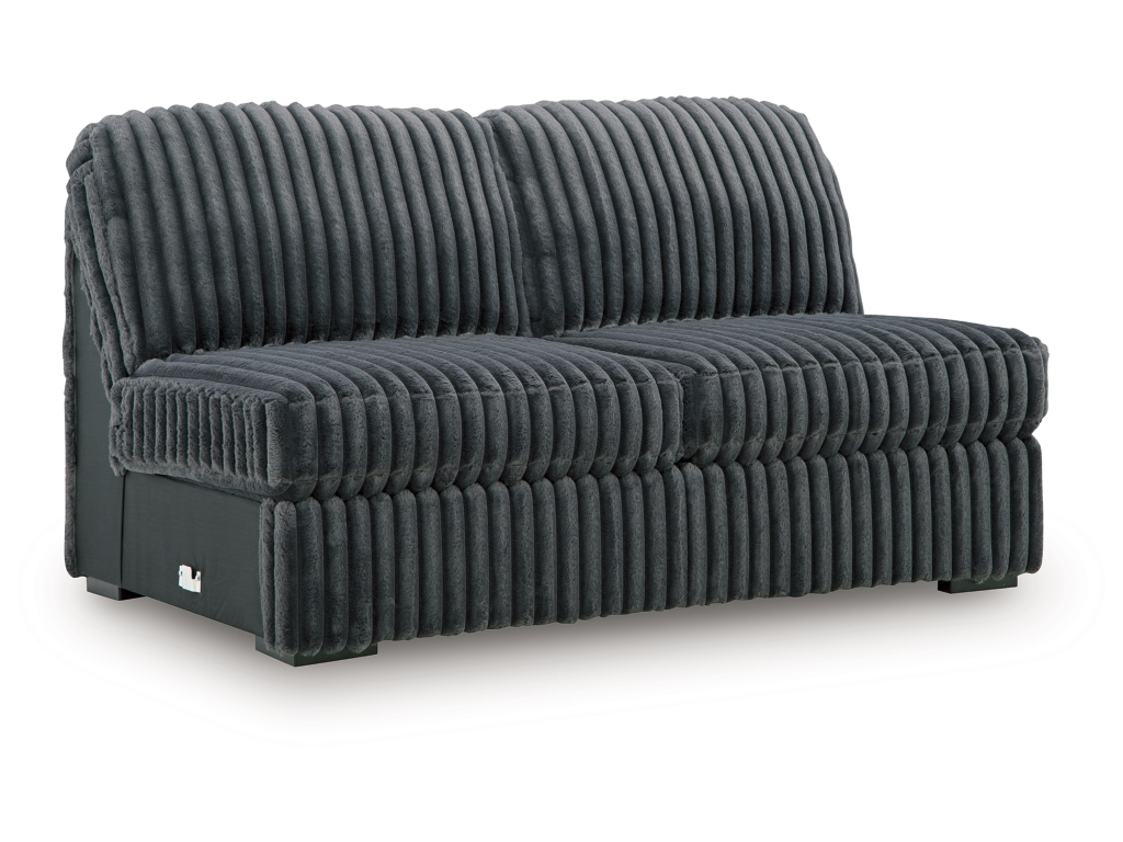 Midnight-Madness Armless Loveseat - main image