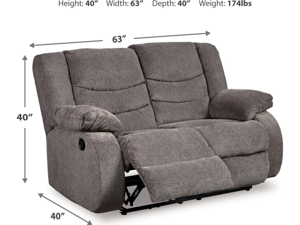 Tulen Reclining Loveseat - image 3