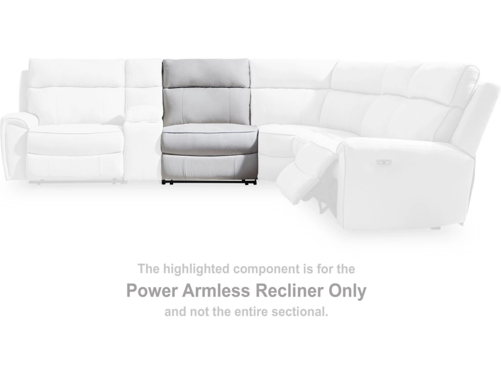 Social Pointe Power Armless Recliner - image 1