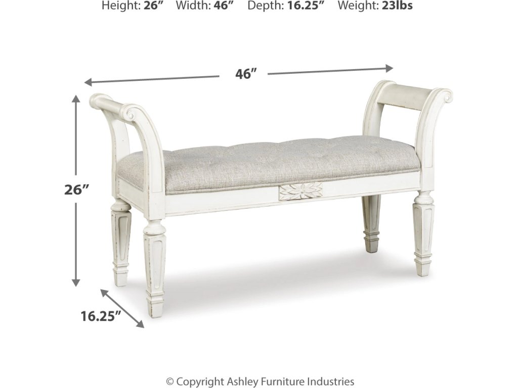 Realyn Accent Bench - image 3
