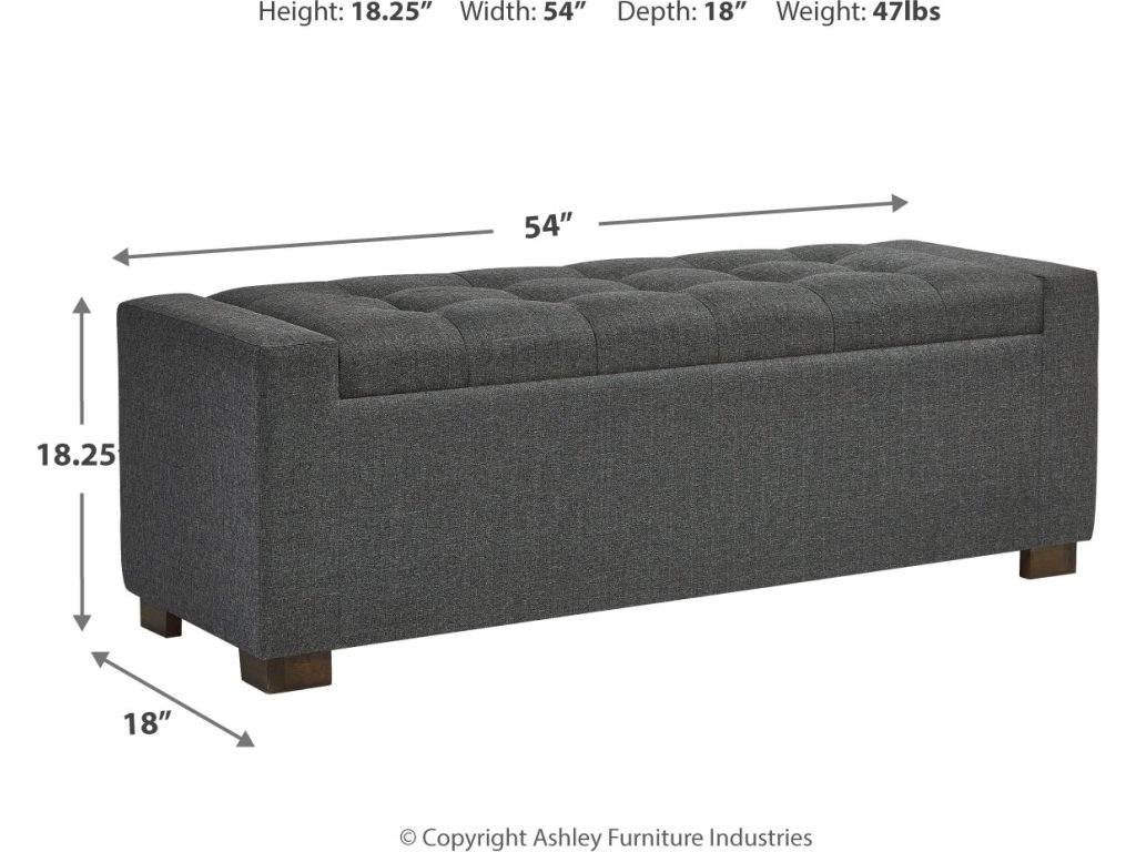 Cortwell Storage Bench - image 3