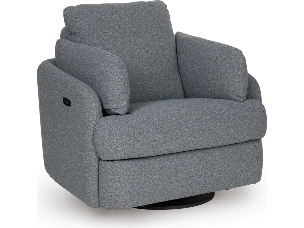 Alainmont Next-Gen Nuvella Swivel Power Recliner - main image